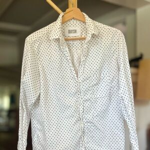 Grayson Polkadot Blouse Size M